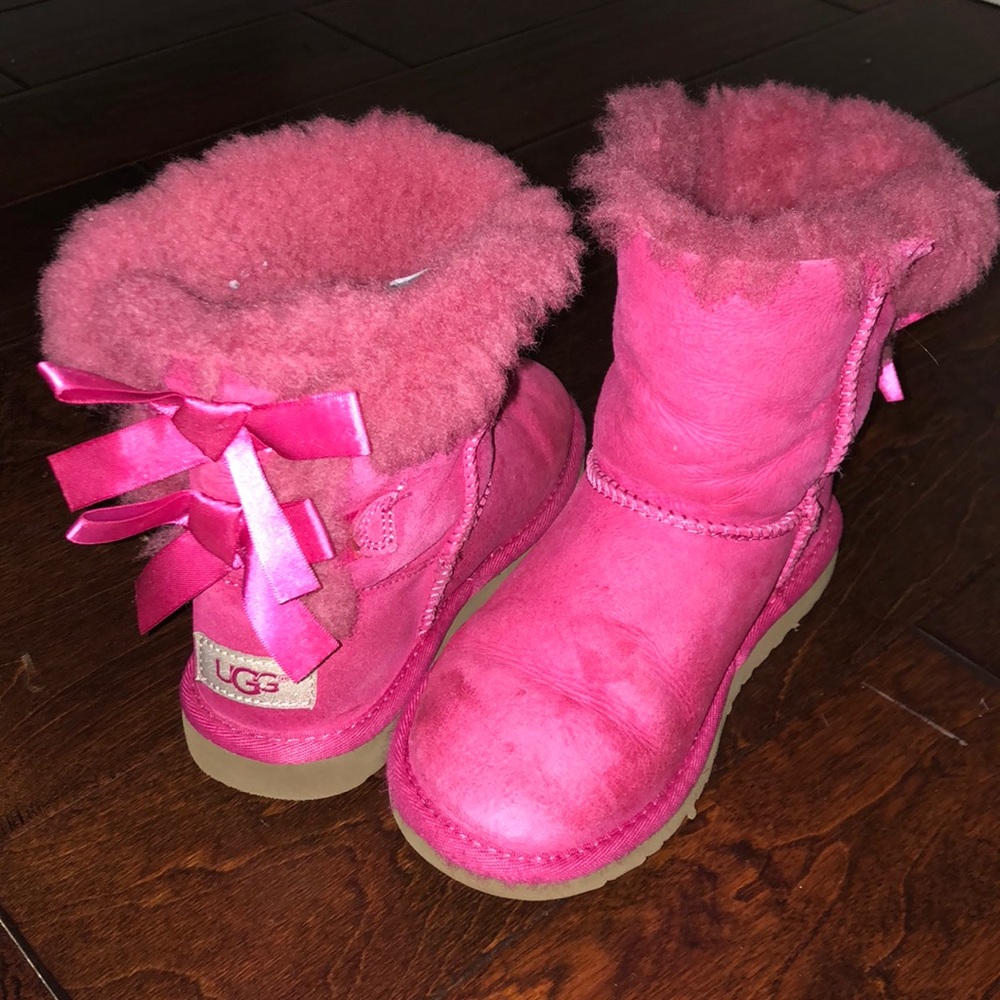 Ugg Australia Kids Bailey Bow Boots Kids Size US13